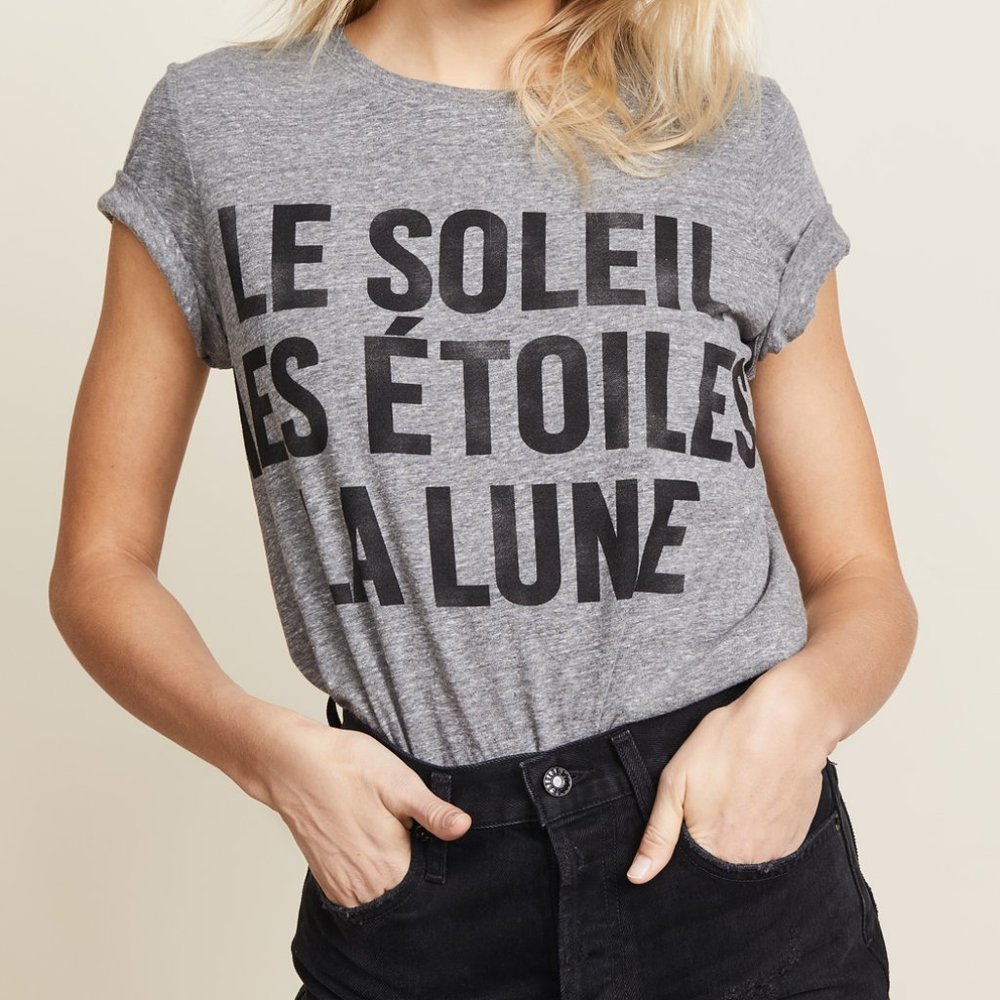 Cinq a Sept Tous Les Jours Celestial Tee SZ XS